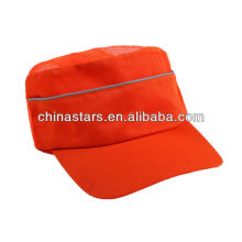 breathable orange safety cap